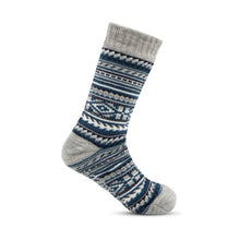 Load image into Gallery viewer, Men's Totes Toasties Fair Isle Slipper Socks
