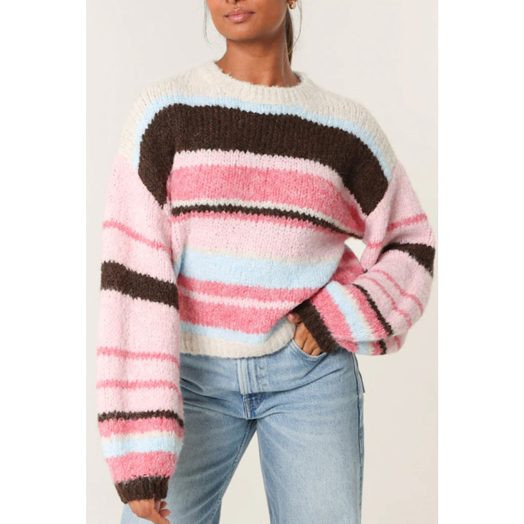 Sweet Harmony Stripe Knit Jumper