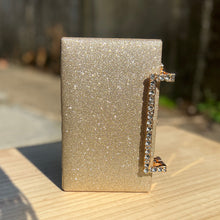 Load image into Gallery viewer, Champagne Diamante Ladies Sparkly Evening Bag
