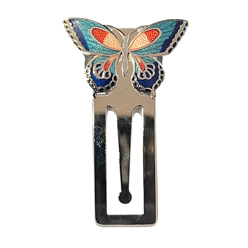 Teal Butterfly Bookmark
