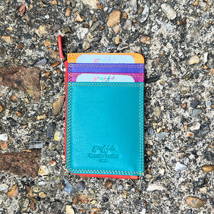 Seville RFID Leather Coin & 3 Card Slots