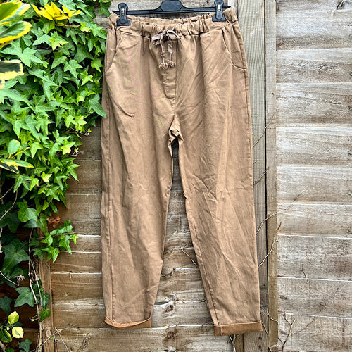 Our Best Selling 'Original' Magic Trousers | Mocha