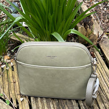 Load image into Gallery viewer, Sage &#39;Mianna&#39; Dome Crossbody Bag (front)
