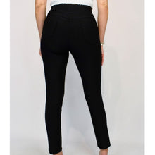 Load image into Gallery viewer, Black Treggings with Pockets (back)
