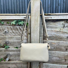 Load image into Gallery viewer, Olive Branch Triple Section Crossbody Bag By David Jones
