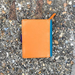 Dakota Multi Medium Leather RFID Purse (back)