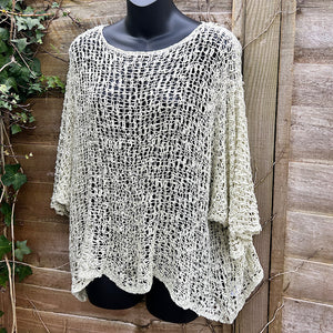 Breezy Pebble Bohemian Popcorn Cover Up