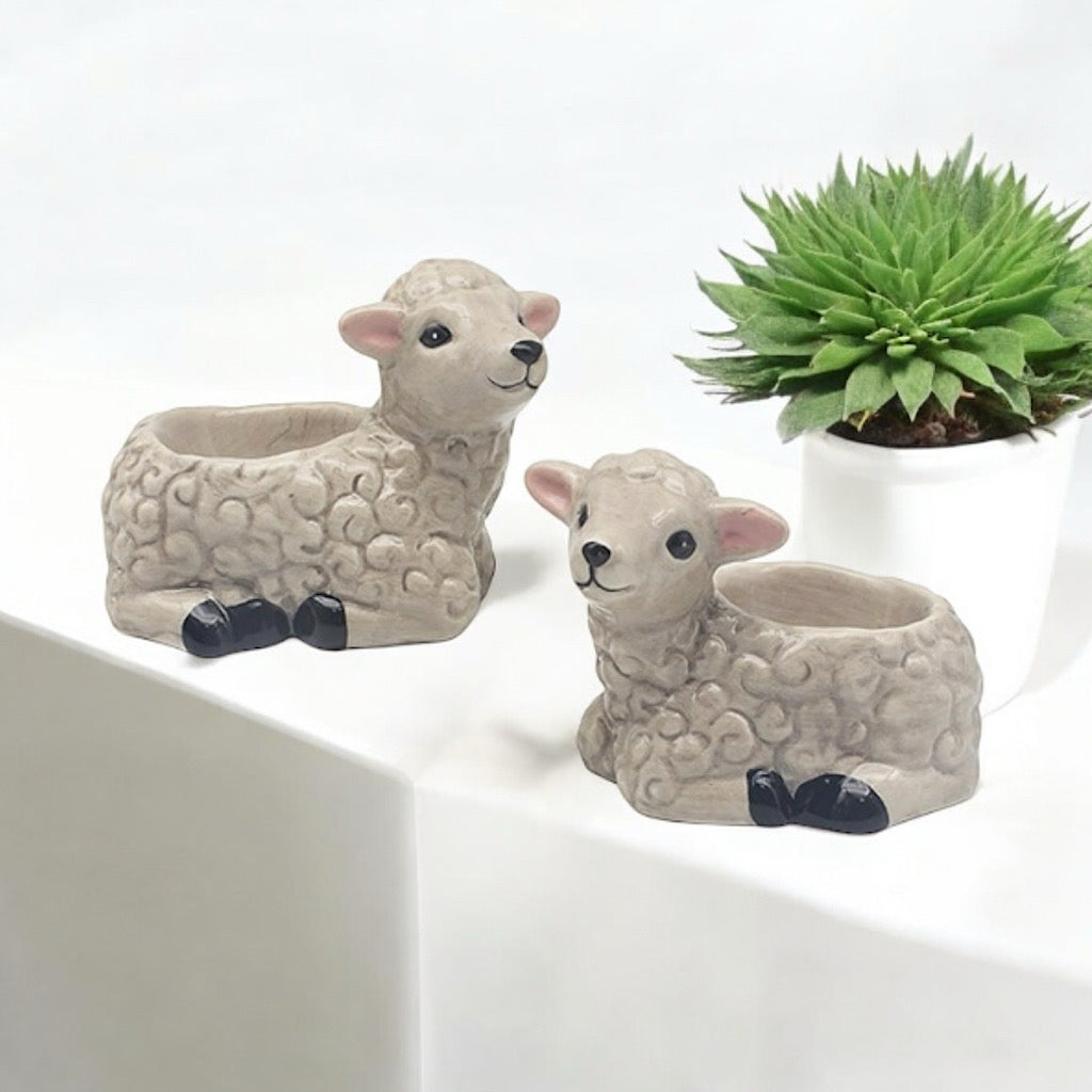 Cute Lamb Egg Cups