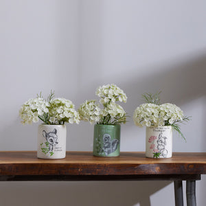 Disney Flower Pot (with flowers)