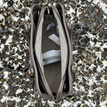 Load image into Gallery viewer, Fungi Structured Stylish Handbag (open)
