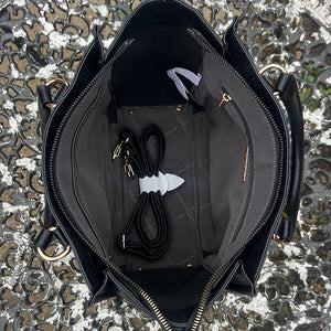Black Stylish Grab Bag By David Jones