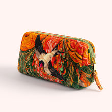 Load image into Gallery viewer, Marbled Swallow Quilted Vanity Bag
