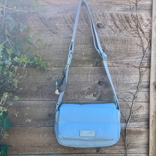 Starlight Blue Padded Small Crossbody Bag