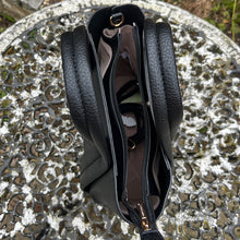 Load image into Gallery viewer, Black Mini Marshmallow &#39;Amelia&#39; Grab Bag (open)
