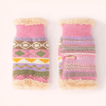 Load image into Gallery viewer, Pastel Kayla Fair Isle Wrist Warmers
