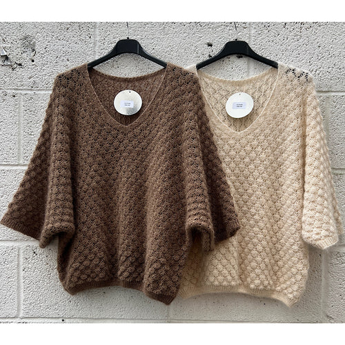 Cosy & Chic Honeycomb Knit Jumper