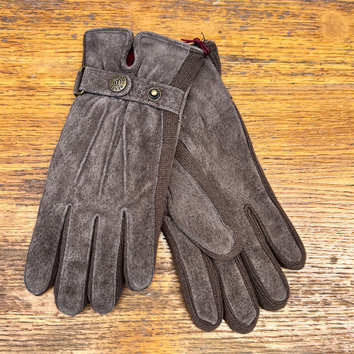 Mocca Ladies Suede Walking/Dog Walking Gloves