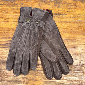 Mocca Ladies Suede Walking/Dog Walking Gloves