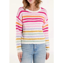 Load image into Gallery viewer, Colour Stripe Wool Mix Jumper
