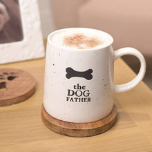 Load image into Gallery viewer, The Dog Father Best of Breed Paw Print Mug (lifestyle)

