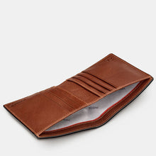 Load image into Gallery viewer, Brown Two Fold Leather Wallet By Yoshi (note section)
