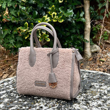 Load image into Gallery viewer, Taupe Faux Fur Grab Bag
