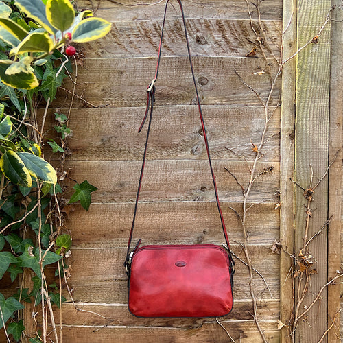 Red Double Zip 