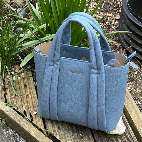Light Blue Marshmallow 'Amelia' Grab Bag (front)