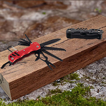 Load image into Gallery viewer, Red Trail Mate 12 in 1 Multi Function Pocket Tool (2)

