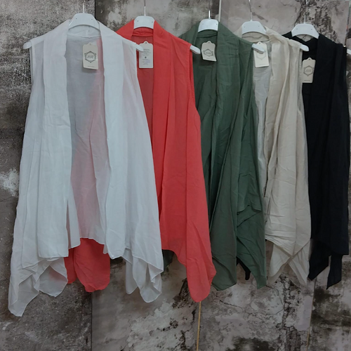 Waterfall Cotton Gilet