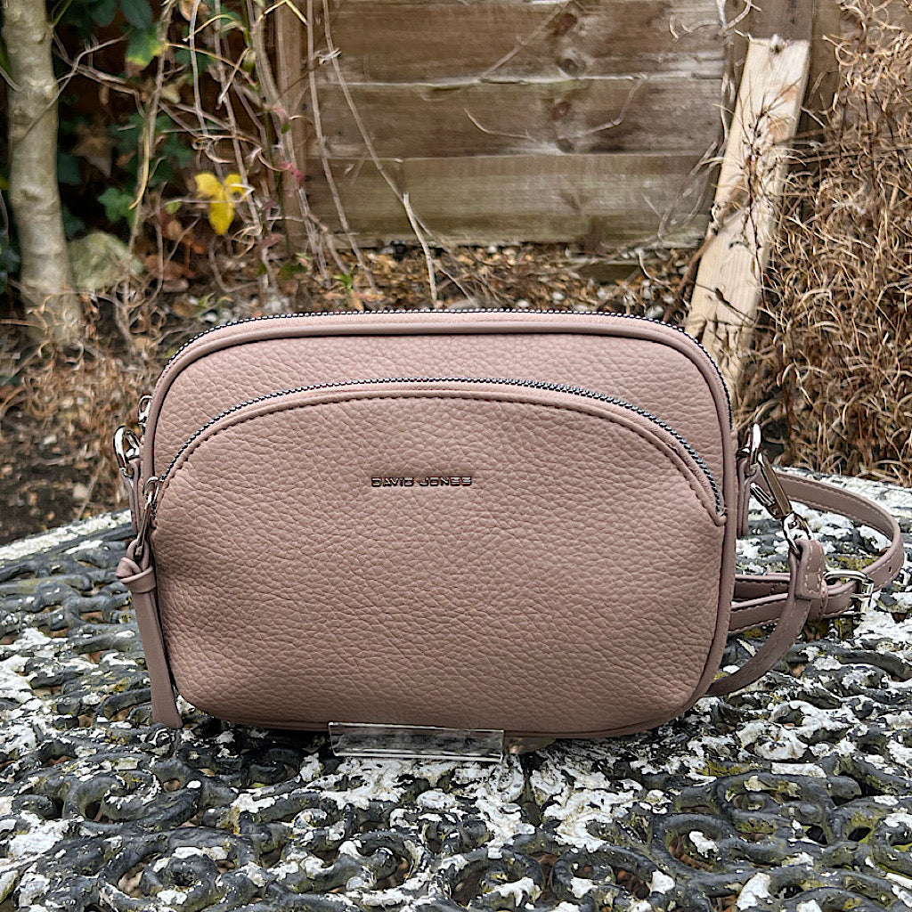 Small & Roomy Camel 'Jenny' Crossbody Bag