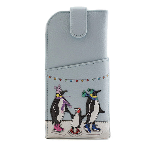 Penguin Parade Glasses Case/Phone Pouch 📱🐧✨