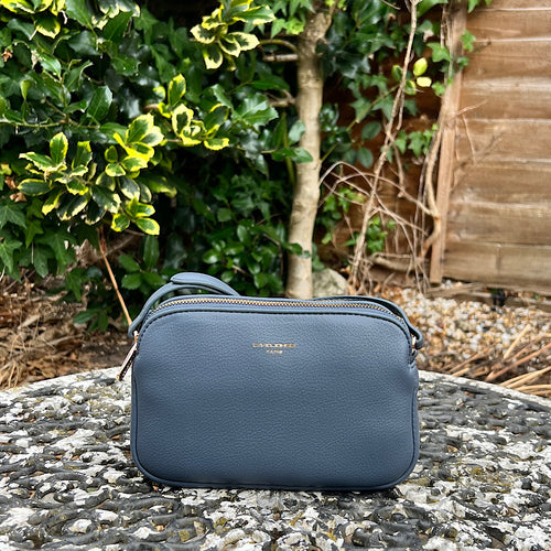Small Bering Sea Double Zip Crossbody Bag