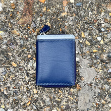 Load image into Gallery viewer, Sky Small &#39;aka Holiday&#39; Leather RFID Purse
