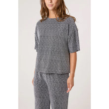 Load image into Gallery viewer, Silver Rhinestone Sparkle Top &amp; Trouser Set (close up)

