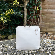 Load image into Gallery viewer, White &#39;Mia&#39; Mini Crossbody Bag By David Jones
