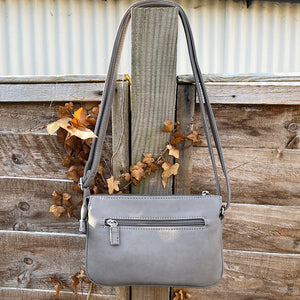 Gravel Triple Section Crossbody Bag By David Jones (back)