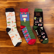 Load image into Gallery viewer, Gent's Golf Life3-Pair Socks Gift Set
