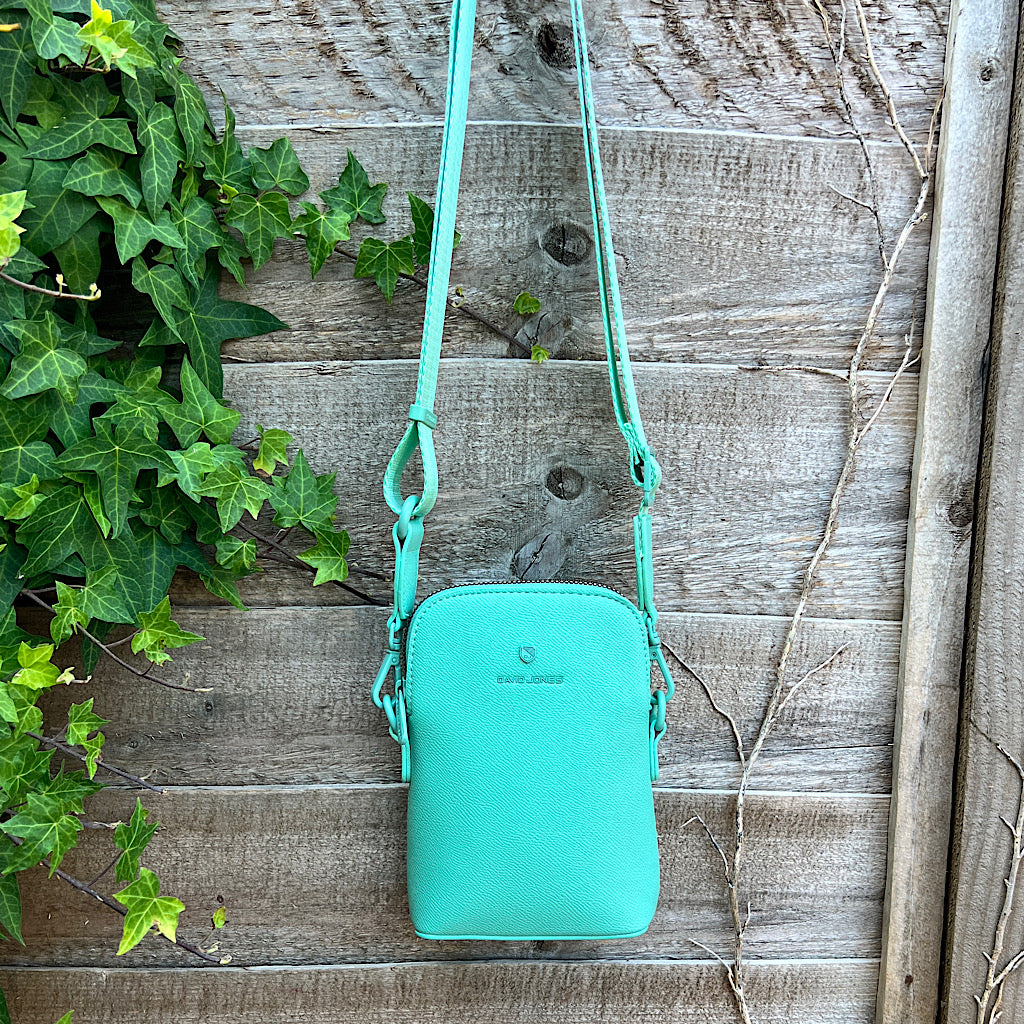 Fair Green Free Standing Small Crossbody Bag