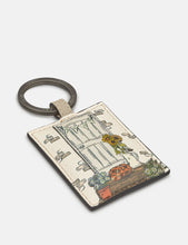 Load image into Gallery viewer, Country Cottage Doorway Leather Keyring (flat)
