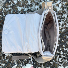 Load image into Gallery viewer, Moonstruck Padded Small Crossbody Bag (open)

