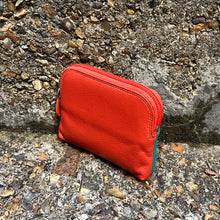 Load image into Gallery viewer, Seville Leather Coin Purse with 3 Card Slots Inside (front)
