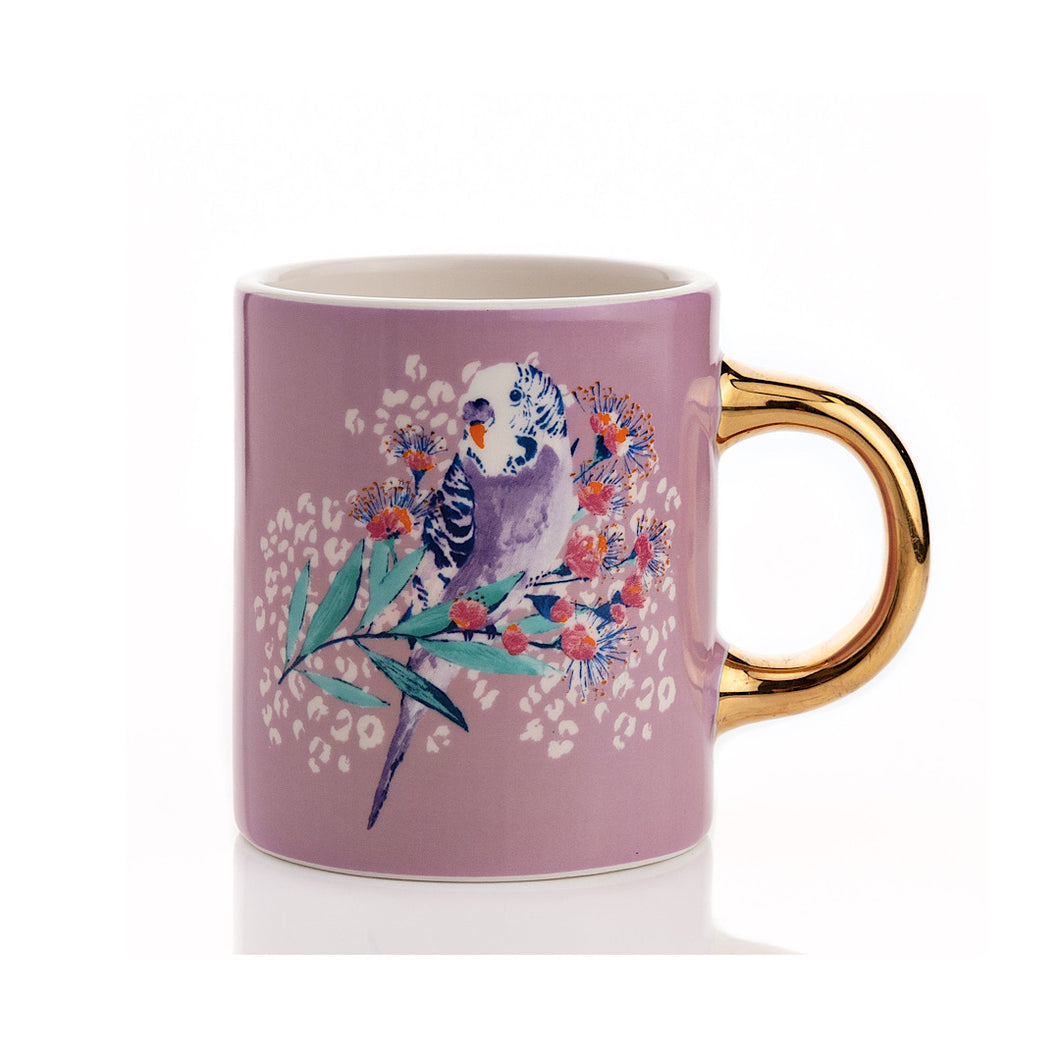 Frida Budgie Design Mug Gift Boxed