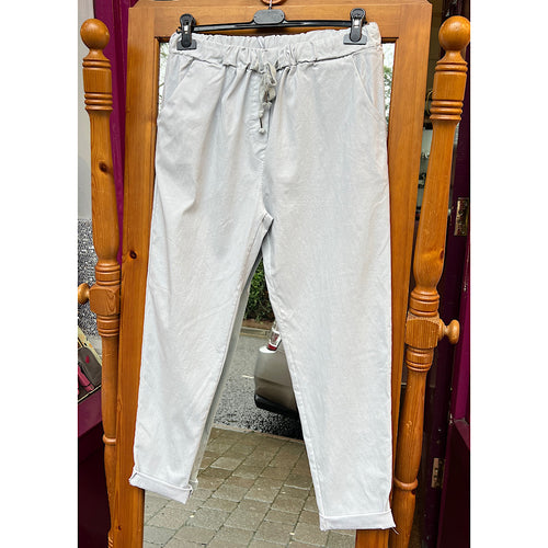 Light Grey 'Original' Cotton Magic Trousers