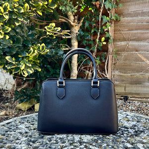 Stylish Black Grab Bag (back)