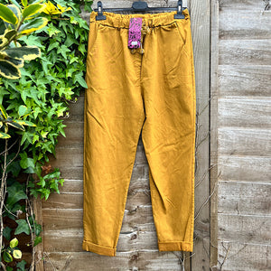 Our Best Selling 'Original' Magic Trousers | Mustard