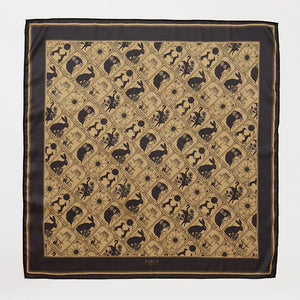 Tarot Tales Square Scarf By Artist Jessica Roux