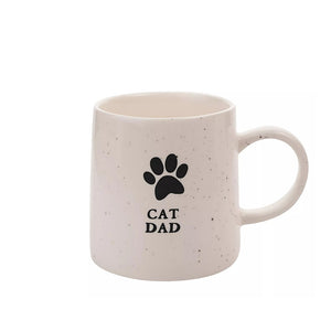 Cat Dad Best Of Breed Paw Print Mug