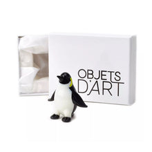 Load image into Gallery viewer, Miniature Glass Penguin Figurine (boxed)
