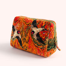 Load image into Gallery viewer, Marbled Swallow Quilted Wash Bag

